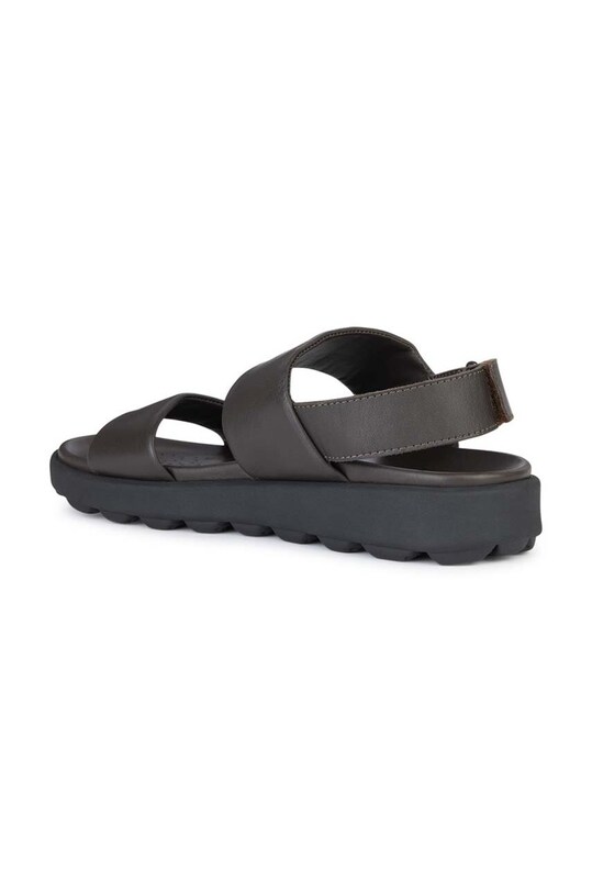 Geox sandali in pelle U SPHERICA EC6 marrone U45GWC.00085.C6006