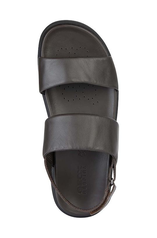 Geox sandali in pelle U SPHERICA EC6 U45GWC.00085.C6006 marrone