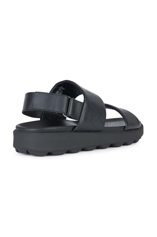 Încălțăminte Geox sandale de piele U SPHERICA EC6 U45GWC.00085.C9999 negru