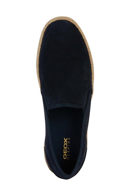 Geox espadrile din piele intoarsa U PANTELLERIA U25DWA.00022.C4064 bleumarin