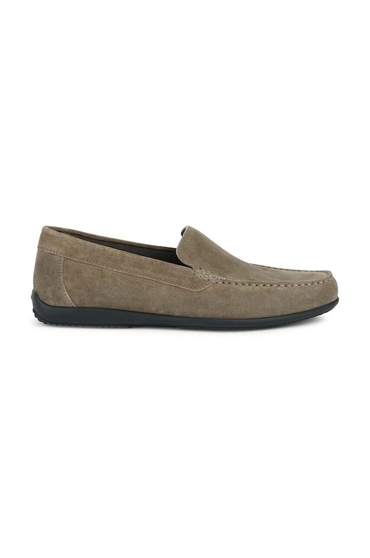 Semišové mokasíny Geox U ASCANIO casual sivá U450WB.00022.C1018