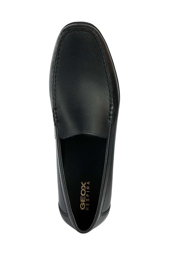 Geox mocasini de piele U ASCANIO U450WB.00043.C9999 negru