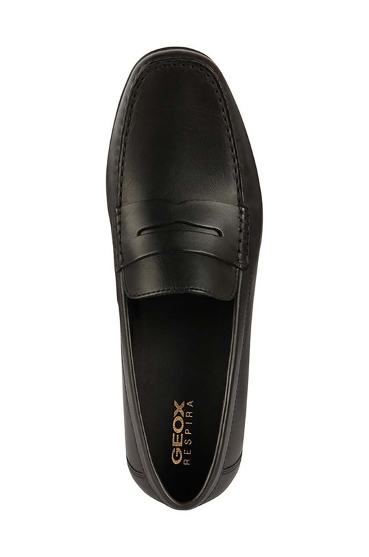 Geox mokasyny skórzane U ASCANIO U450WC.00043.C9999 czarny
