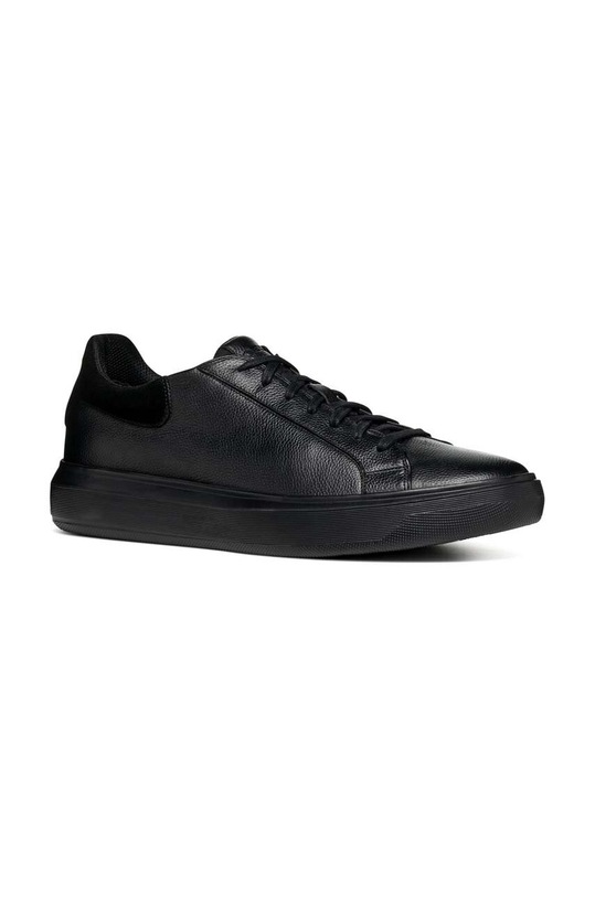 Geox sneakersy skórzane U DEIVEN U455WD.00047.C9999 czarny SS24