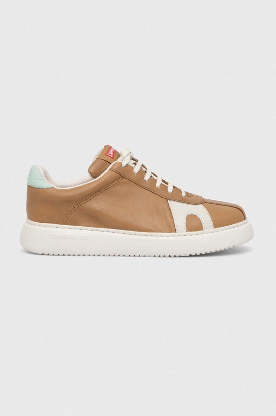 Camper sneakersy skórzane TWS K100743.038 brązowy SS24