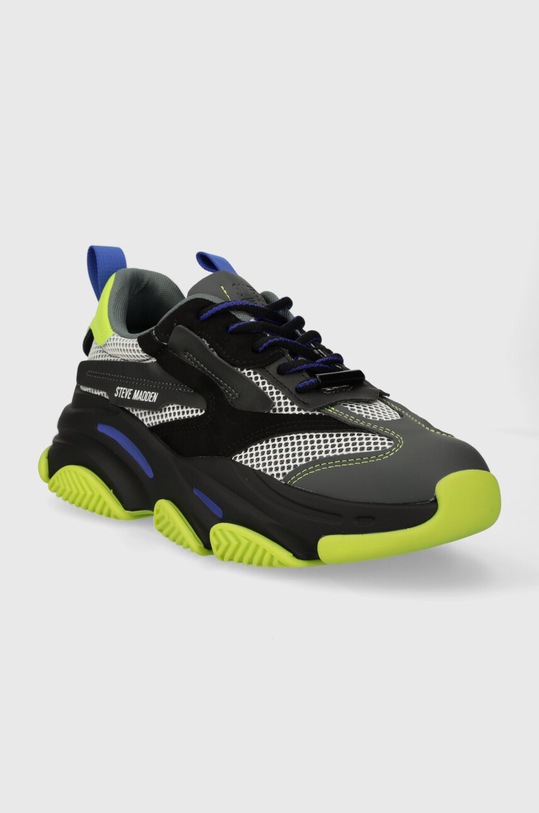 Steve Madden sneakersy Possess SM12000480.BGY czarny SS24