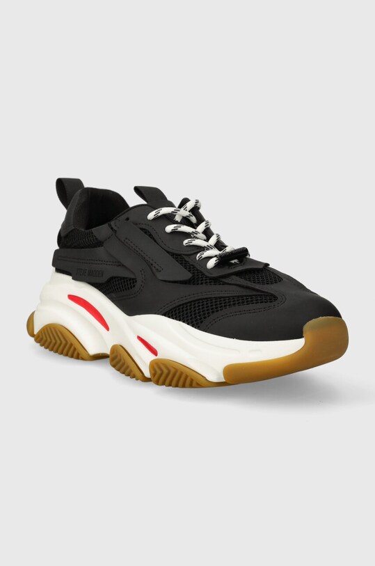 Steve Madden sneakersy Possess SM12000480.970 czarny SS24