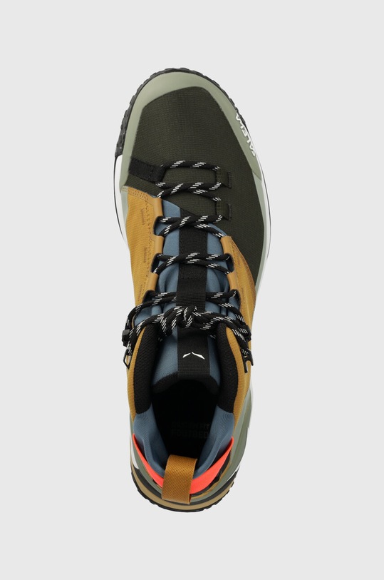 Topánky Salewa Puez Mid Powertex hnedá 00.0000061438