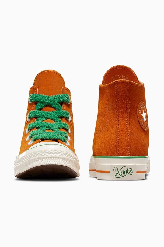 Scarpe Converse scarpe da ginnastica in camoscio Converse x Wonka Chuck 70 Oompa Loompa A08152C arancione