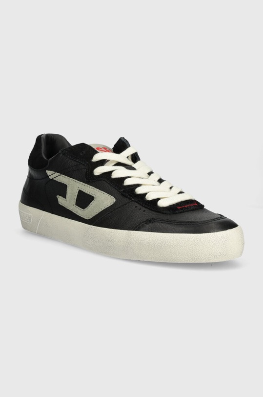 Кожаные кроссовки Diesel S-Leroji Low Y03336.P2034.HA124 чёрный SS24