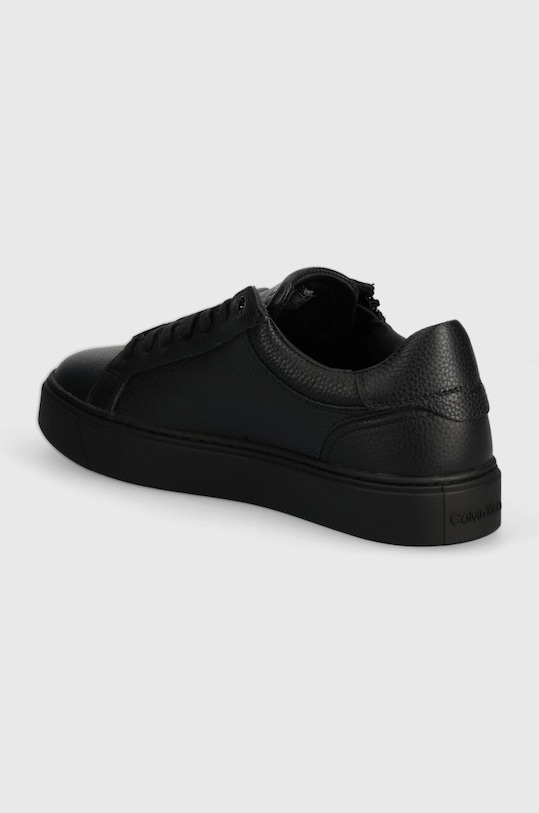 Παπούτσια Δερμάτινα αθλητικά παπούτσια Calvin Klein LOW TOP LACE UP W/ZIP HM0HM01475 μαύρο