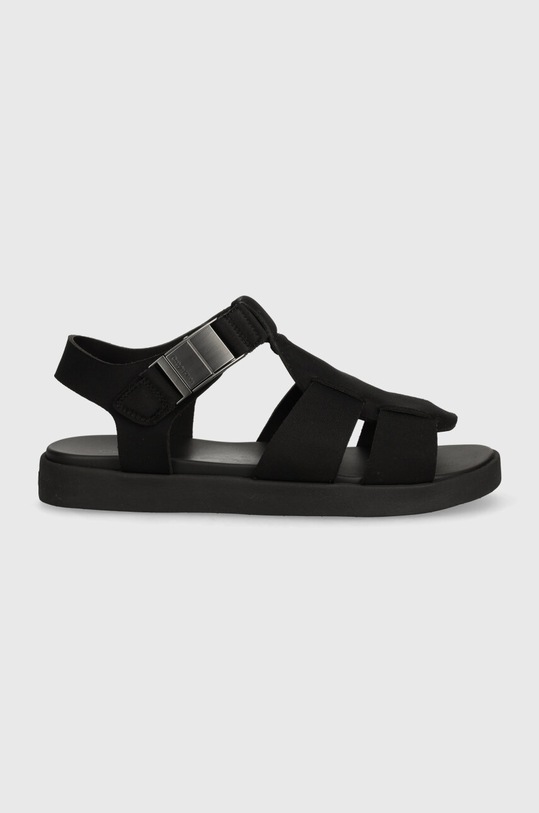 Sandali Calvin Klein FISHERMAN SANDAL NEO HM0HM01415 črna SS24