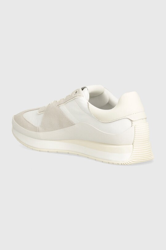 Obuwie Calvin Klein sneakersy LOW TOP LACE UP MIX HM0HM01403 biały