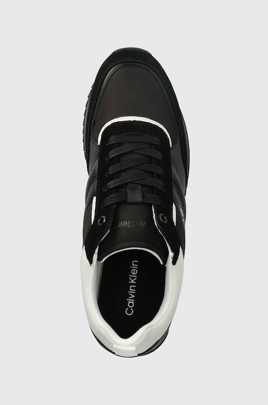 Calvin Klein sneakersy LOW TOP LACE UP MIX czarny HM0HM01399