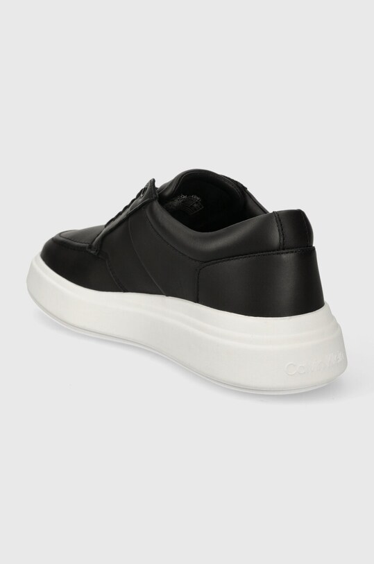 Обувь Кожаные кроссовки Calvin Klein LOW TOP LACE UP TAILOR HM0HM01379 чёрный