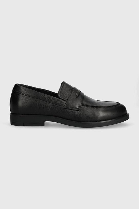 Calvin Klein bőr mokaszin MOCCASIN PB elegáns fekete HM0HM01223