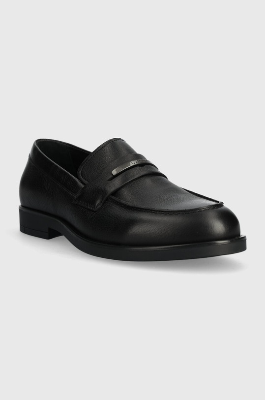 Kožené mokasíny Calvin Klein MOCCASIN PB HM0HM01223 čierna SS24