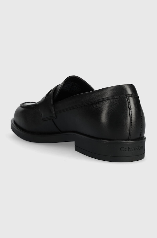 Obuv Kožené mokasíny Calvin Klein MOCCASIN PB HM0HM01223 čierna