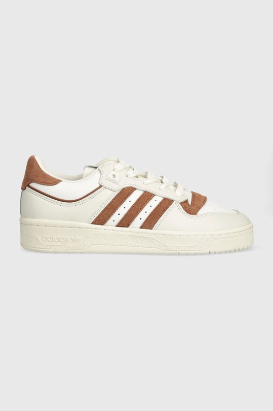 adidas Rivalry 86 Low Cloud White Preloved Brown grain leather white ID8406