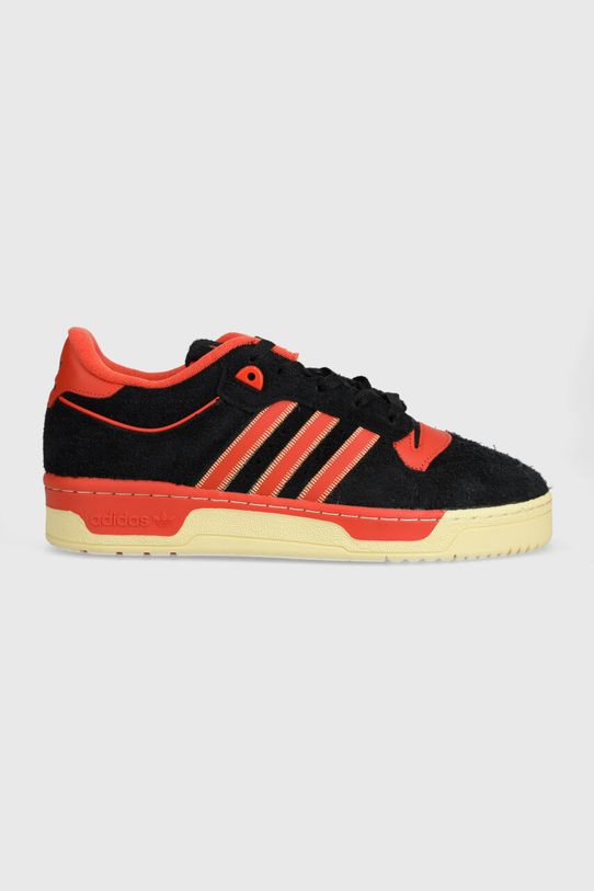 Tenisky adidas Originals Rivalry 86 Low semišová koža oranžová IF6264