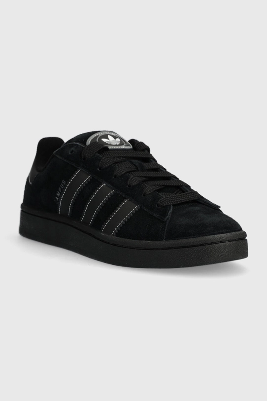 Semišové sneakers boty adidas Originals Campus 00s IF8768 černá AW24