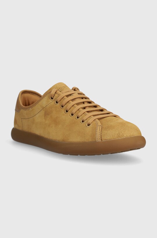 Замшеві кросівки Camper Pelotas Soller K100974.002 бежевий SS24