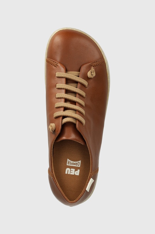 Camper sneakersy skórzane Peu Cami brązowy K100249.055