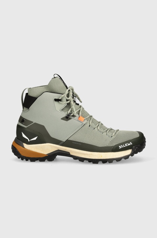 Boty Salewa Puez Knit Mid Powertex 00.0000061434 zelená SS24