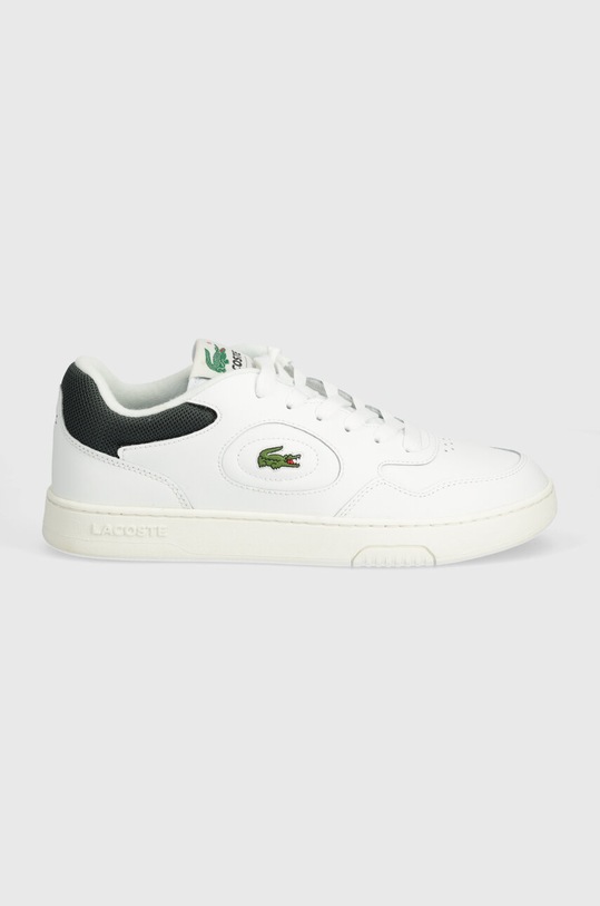 Lacoste sneakers din piele Lineset Leather 46SMA0045 alb SS25