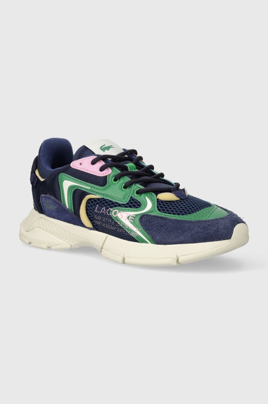 Lacoste sneakersy L003 Neo Contrasted Textile skóra zamszowa granatowy 47SMA0008