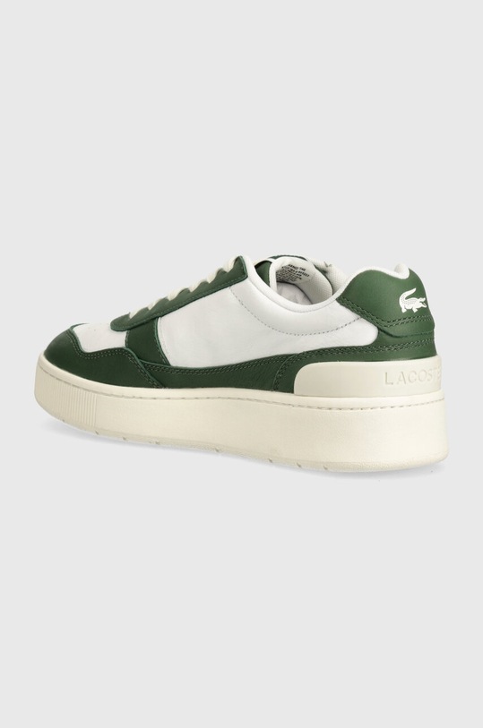Obuwie Lacoste sneakersy skórzane Aceclip Premium Contrasted Leather 47SMA0038 zielony