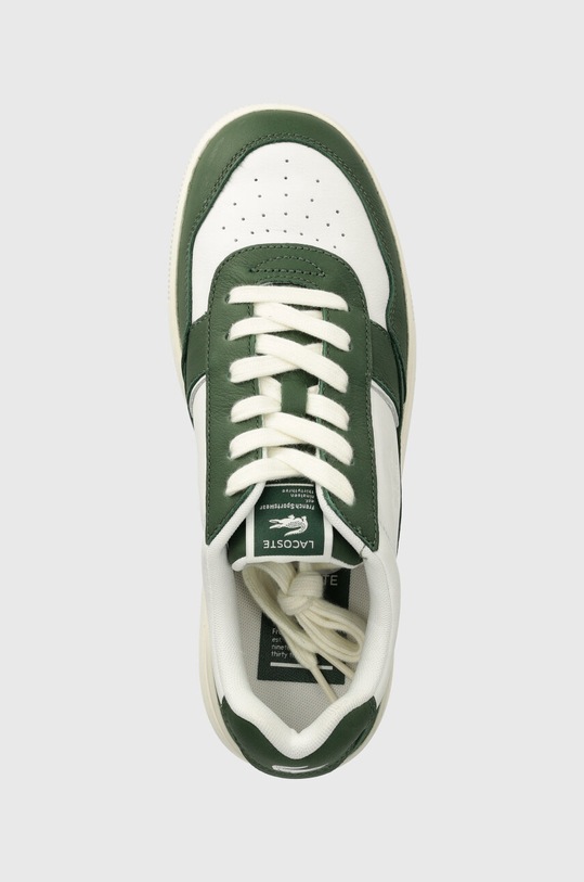 Lacoste sneakersy skórzane Aceclip Premium Contrasted Leather zielony 47SMA0038