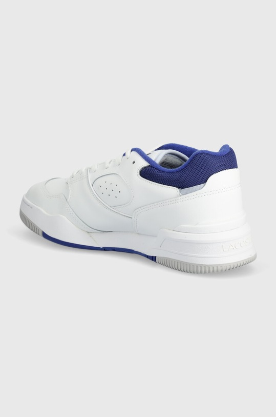 Boty Kožené tenisky Lacoste Lineshot Contrasted Collar Leather 47SMA0061 bílá