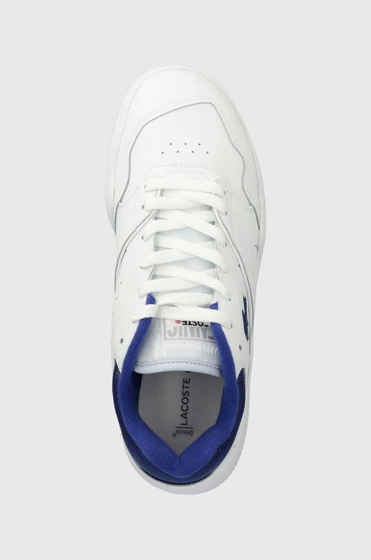 Kožené tenisky Lacoste Lineshot Contrasted Collar Leather bílá 47SMA0061