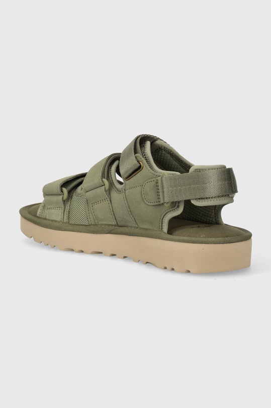 Încălțăminte UGG sandale din piele intoarsa Goldencoast Multistrap 1153095.SDC verde