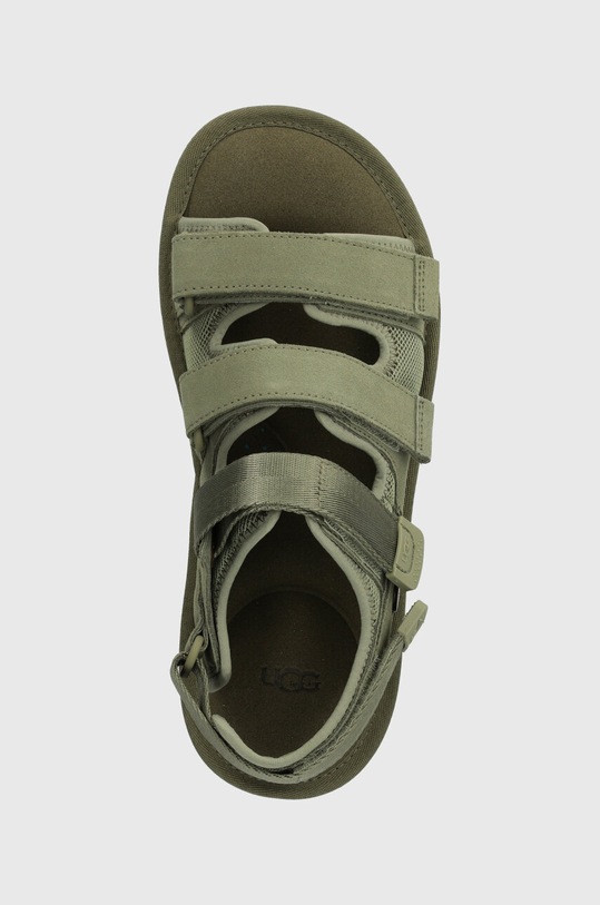 UGG sandale din piele intoarsa Goldencoast Multistrap verde 1153095.SDC