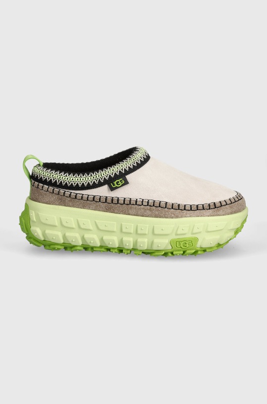 UGG papuci din piele Venture Daze 1154530.CCT bej SS24