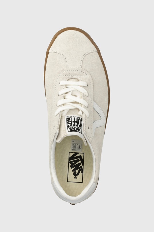 Σουέτ sneakers Vans Sport Low μπεζ VN000CTDQJM1