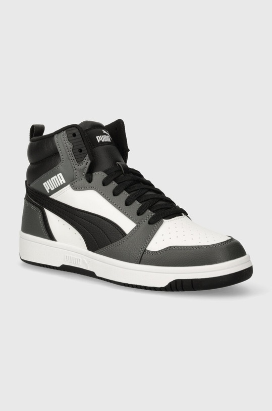 Puma sneakers Rebound v6 finta pelle fiore nero 392326