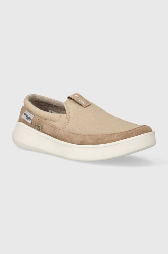 Columbia tenisi BOATSIDE piele întoarsă bej 2077331
