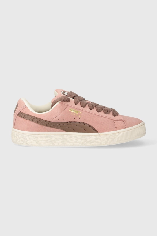 Кожаные кроссовки Puma Suede XL 395205 розовый SS25