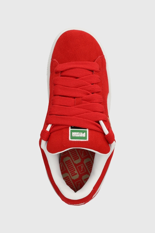 Kožené tenisky Puma Suede XL červená 395205