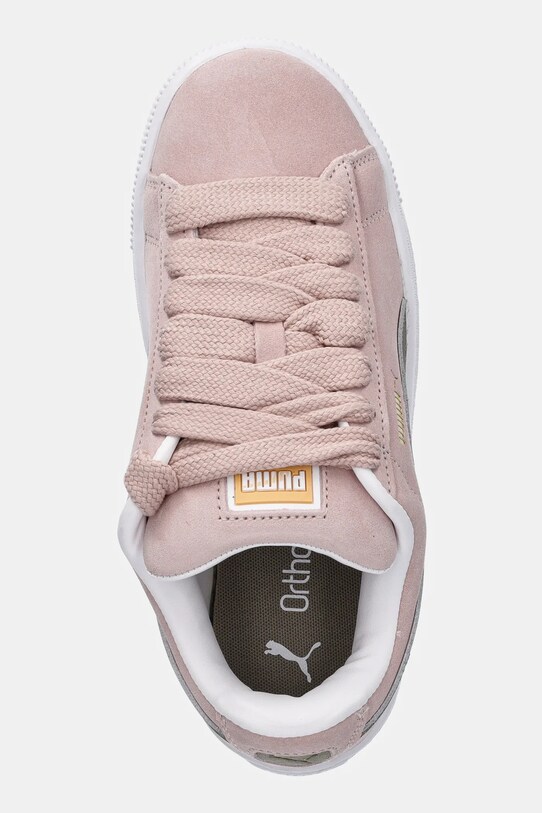 Kožené tenisky Puma Suede XL růžová 395205