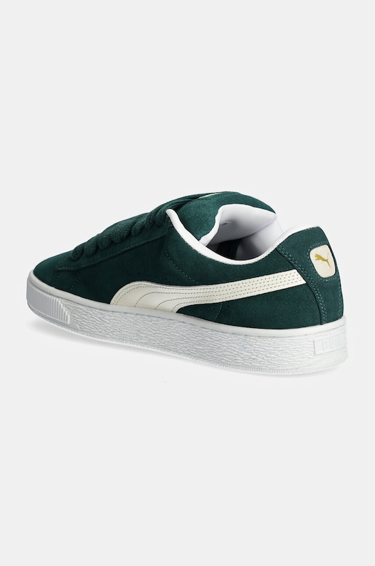 Obuwie Puma sneakersy skórzane Suede XL 395205 zielony