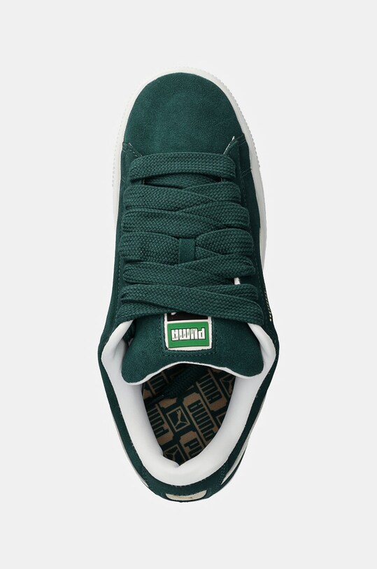 Кожени маратонки Puma Suede XL зелен 395205
