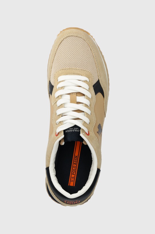 Αθλητικά U.S. Polo Assn. CLEEF μπεζ CLEEF006M.4TS1