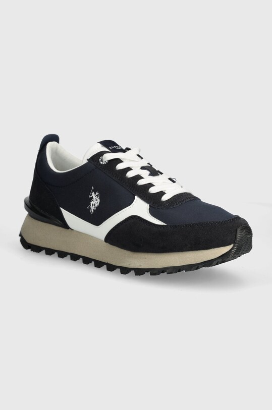 Кроссовки U.S. Polo Assn. JASPER имитация замша тёмно-синий JASPER001M.4HN1