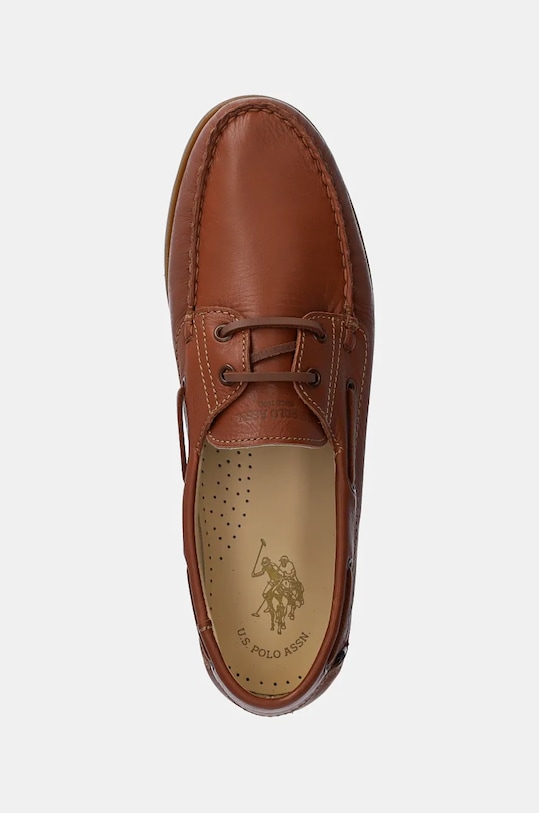 Kožené mokasíny U.S. Polo Assn. SAIL hnedá SAIL003M.4L1