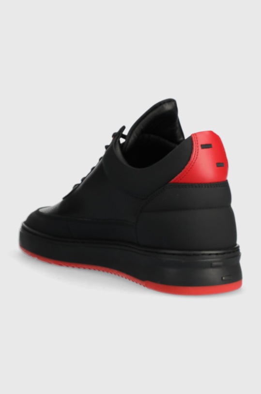 Boty Kožené tenisky Filling Pieces Low Top Tech 10155001929 černá