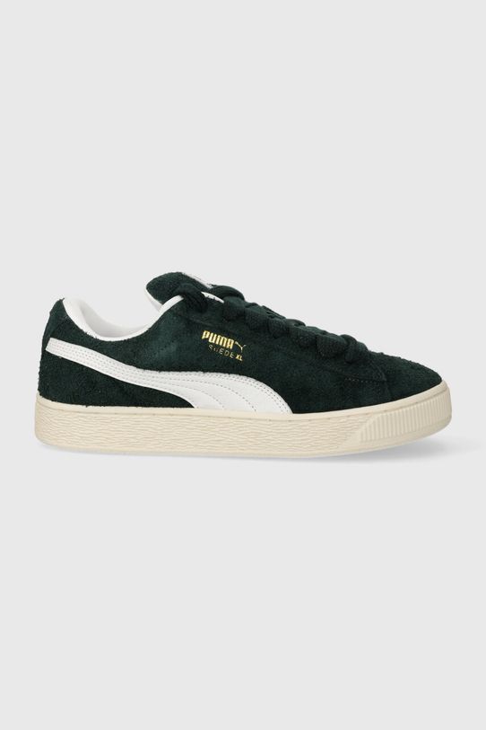 Δερμάτινα αθλητικά παπούτσια Puma Suede XL Hairy Suede XL Hairy δέρμα σαμουά πράσινο 397241